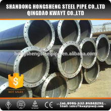 Large Diameter Ssaw Welded Steel Pipe with flange